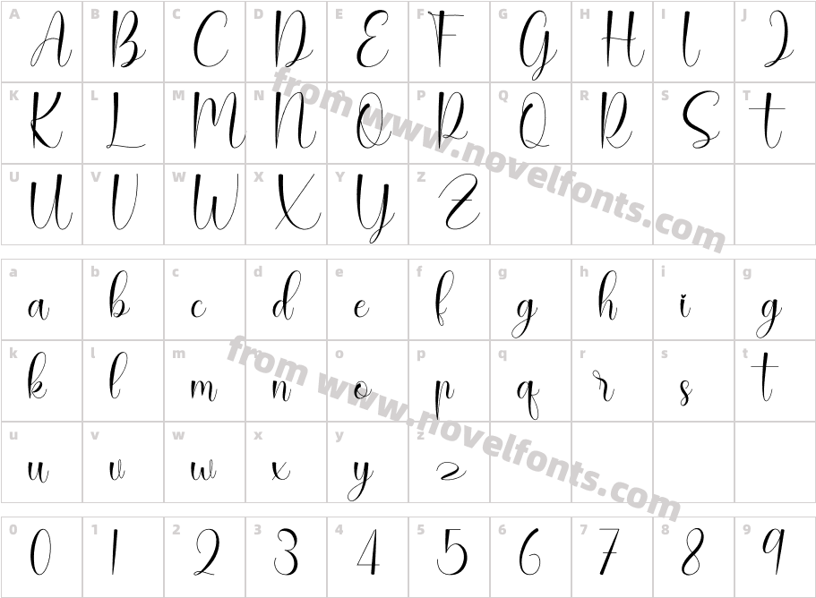 RallishaDemoRegularCharacter Map