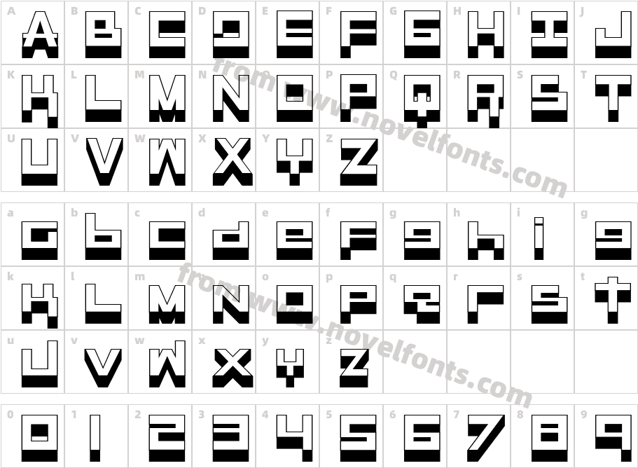 RaseGPL-OutlineCharacter Map