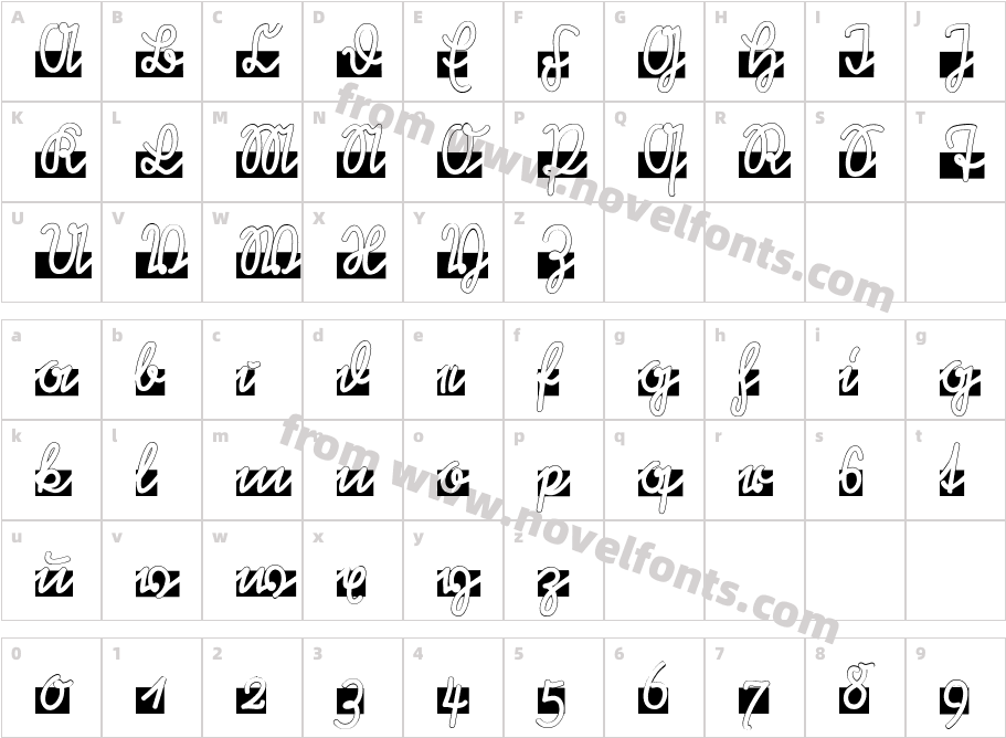 Rastenburg BandCharacter Map