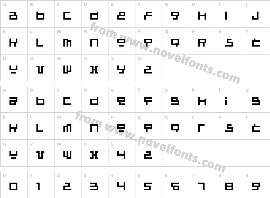 RaumsondeCharacter Map