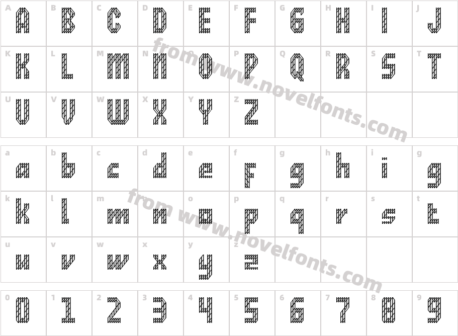 Raw DistrictCharacter Map