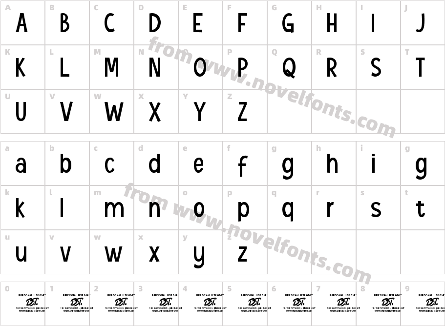 ReadzoneCharacter Map