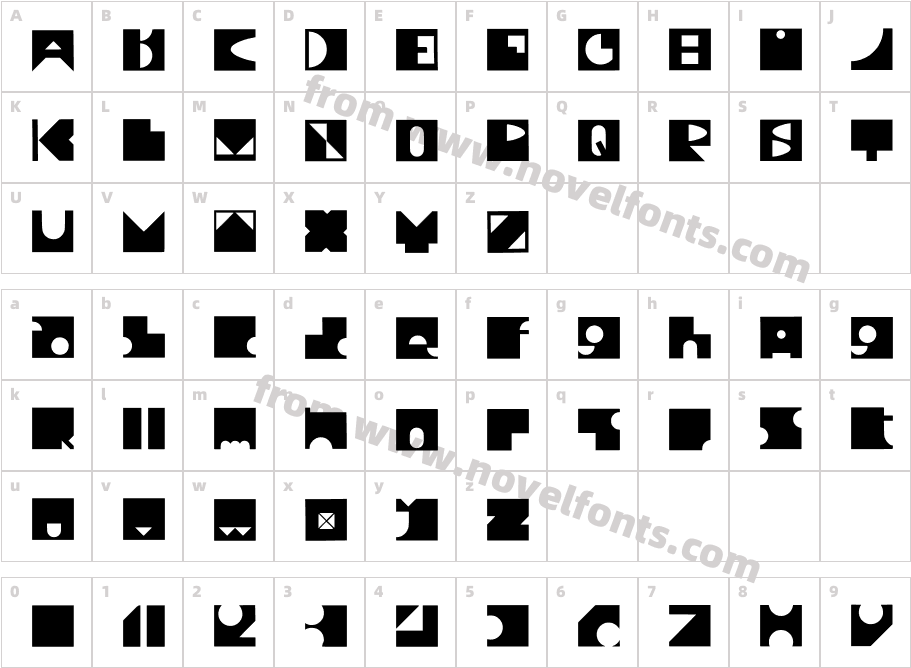 Redacted RegularCharacter Map