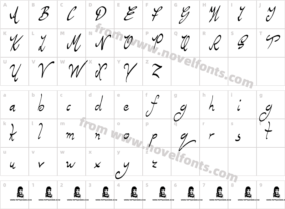 Regent WayCharacter Map