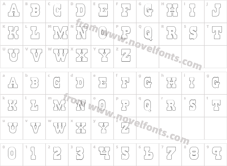 Regulators OutlineCharacter Map