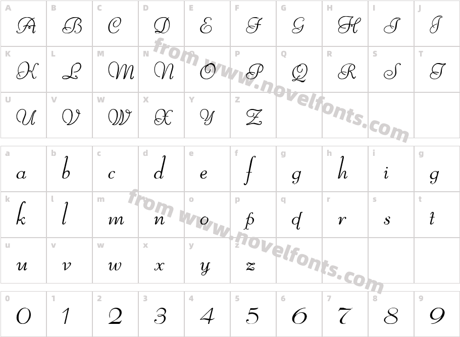 Reliant Limited Free VersionCharacter Map