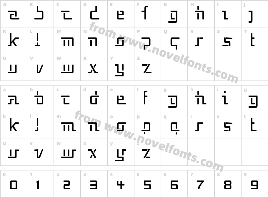 Republika V CndCharacter Map