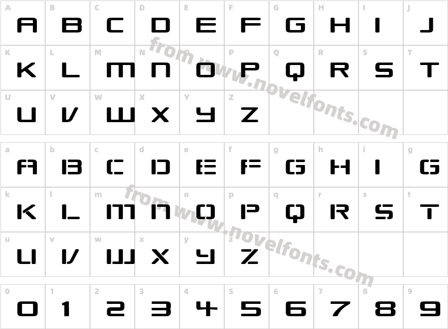 Republikaps ExpCharacter Map