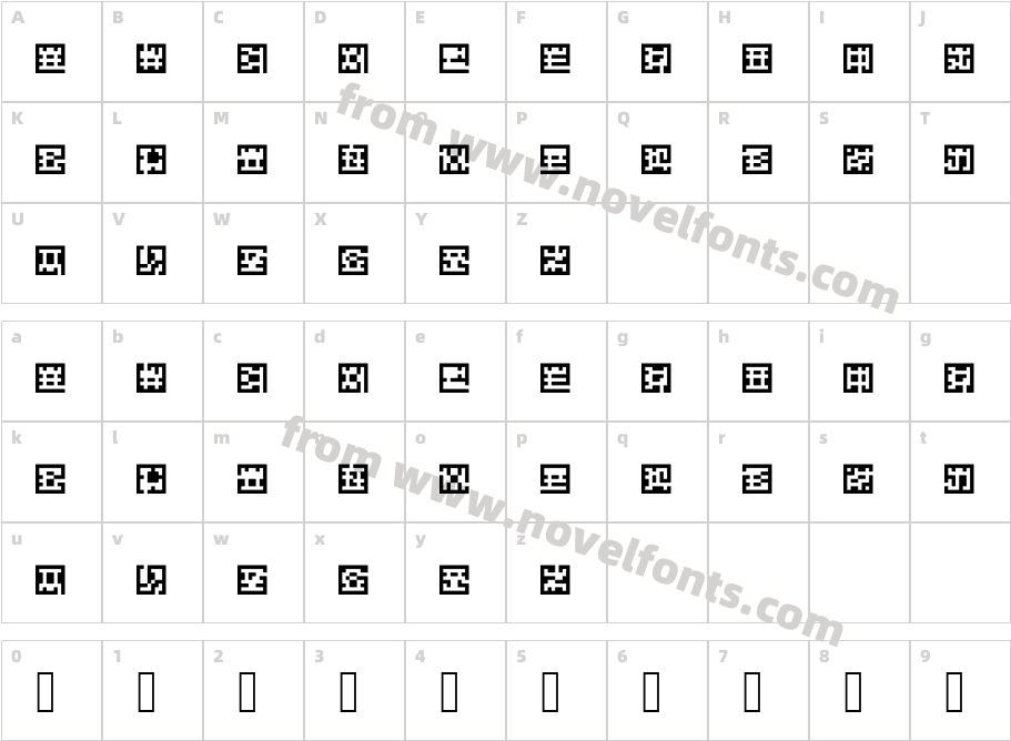 RetrospectionCharacter Map