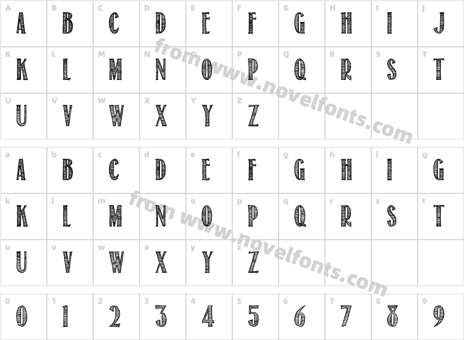 Return To SenderCharacter Map