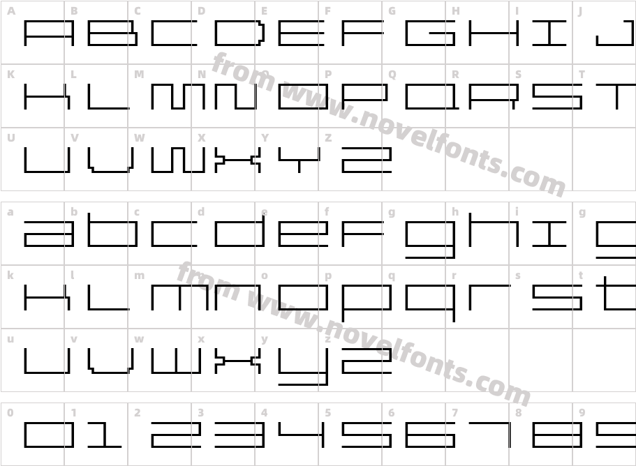 Reversion ExtraLightCharacter Map