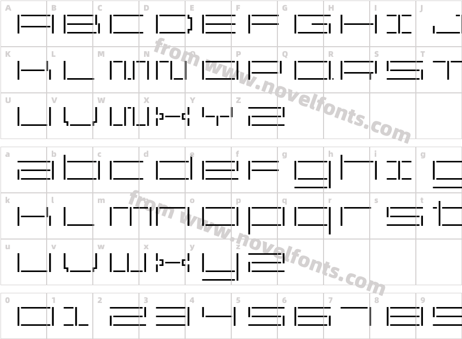 ReversionBroken ExtraLightCharacter Map