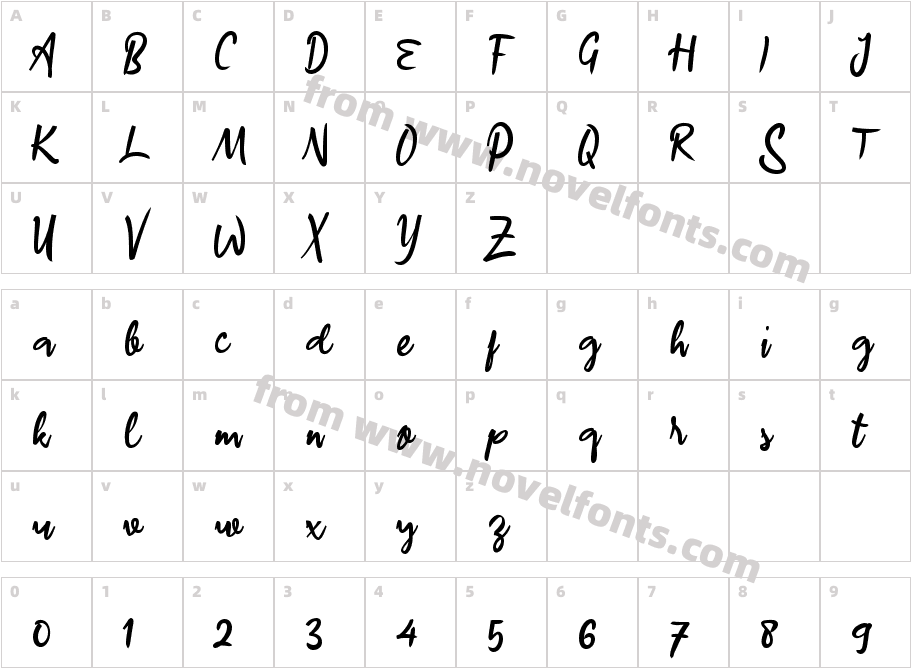 Artlazies_Character Map