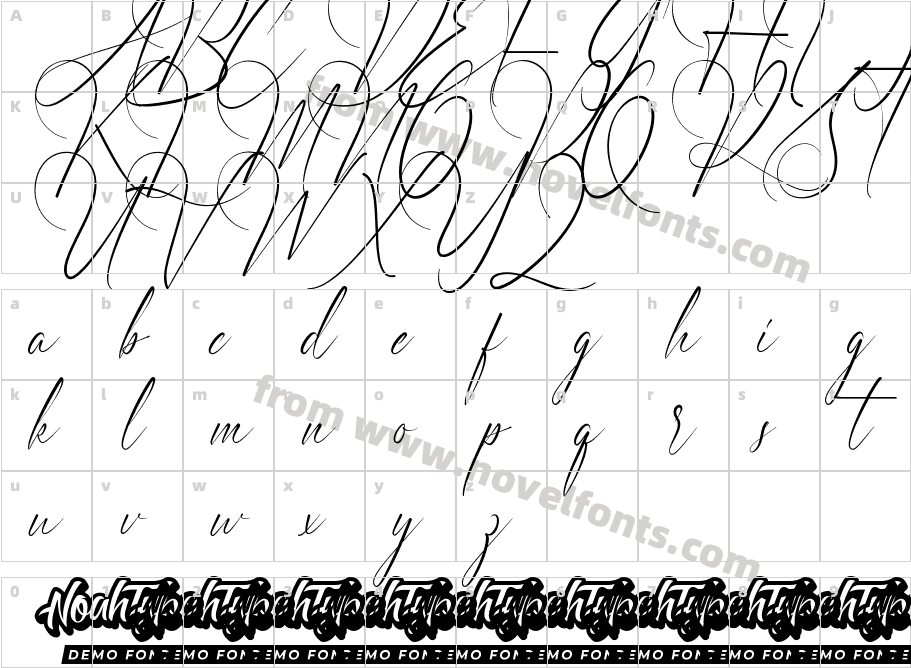 Richard Martha DemoCharacter Map