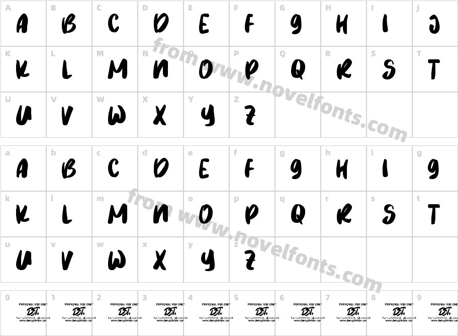 RiomaruCharacter Map