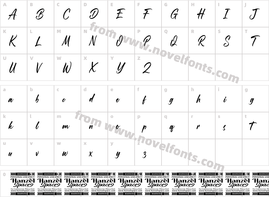 Roasting ScriptCharacter Map