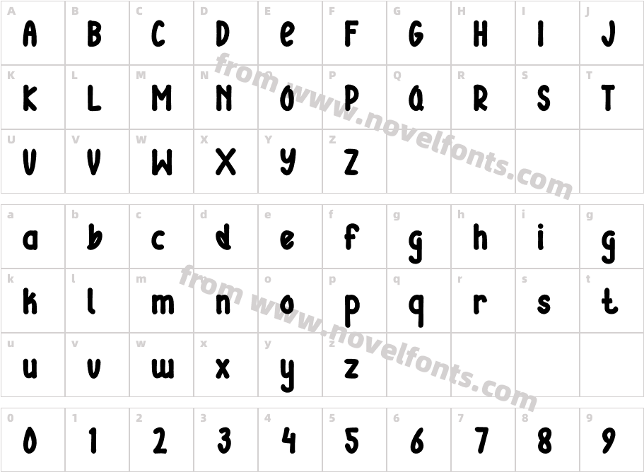 RobucaiRegularCharacter Map