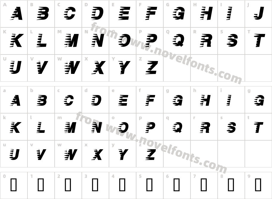 Rocket FuelCharacter Map