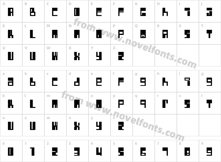 RocketCharacter Map