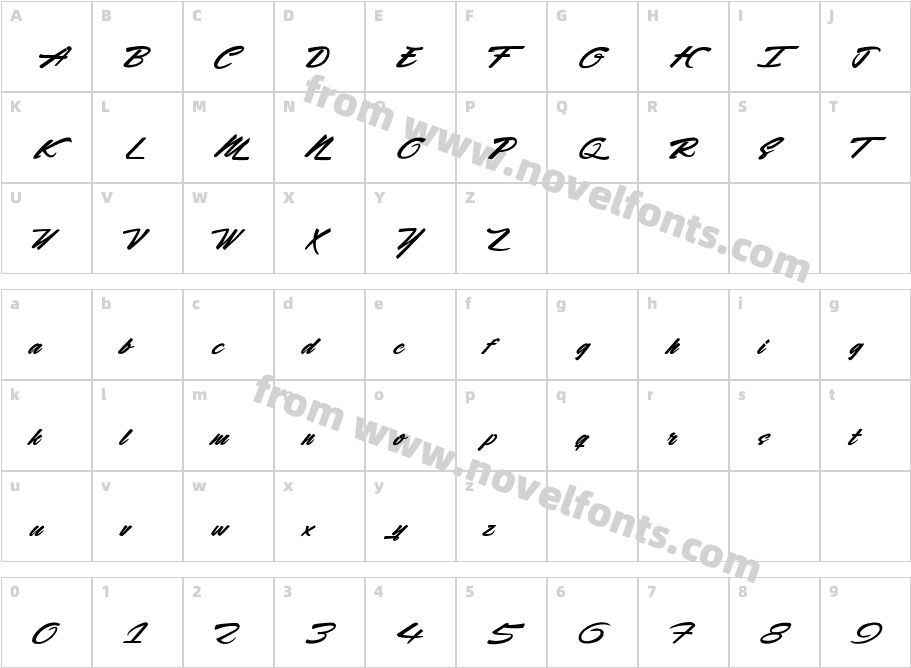 Rocking SeasonCharacter Map