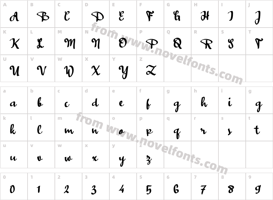 Asalkan_Character Map