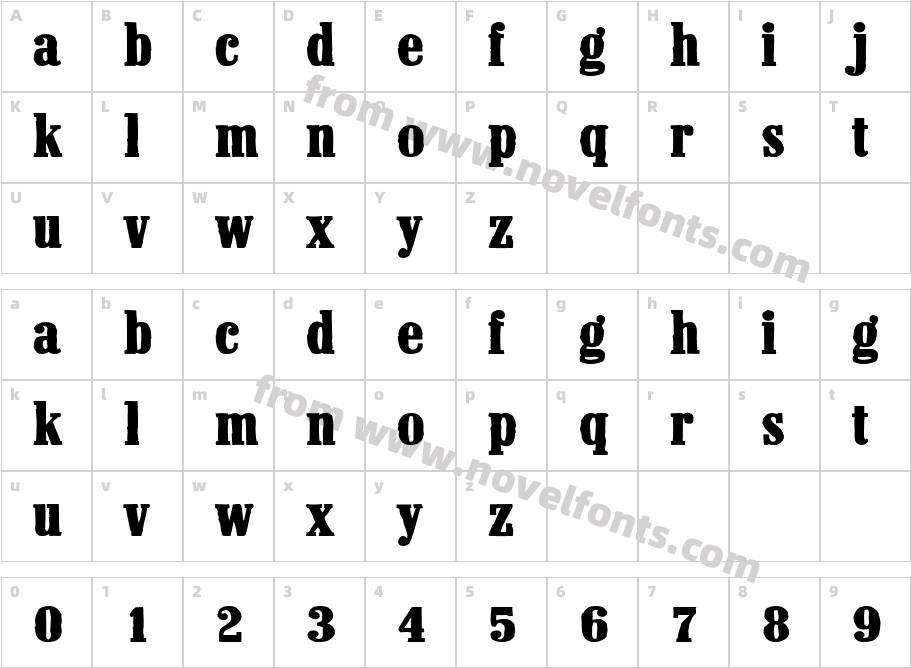 RodeoboyCharacter Map