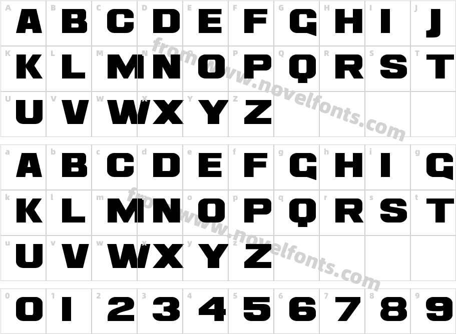 AshCharacter Map