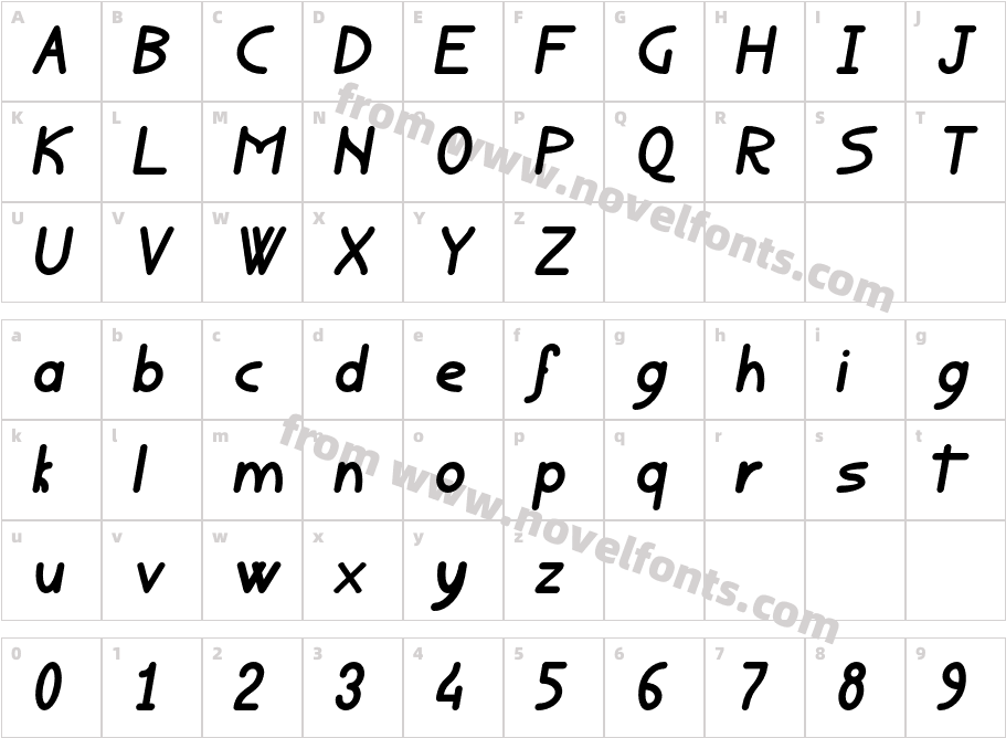 RondouillardCharacter Map