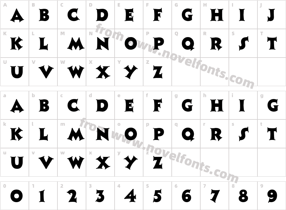 Ashley CrawfordCharacter Map