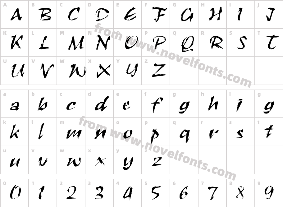 RoughBrush NormalCharacter Map