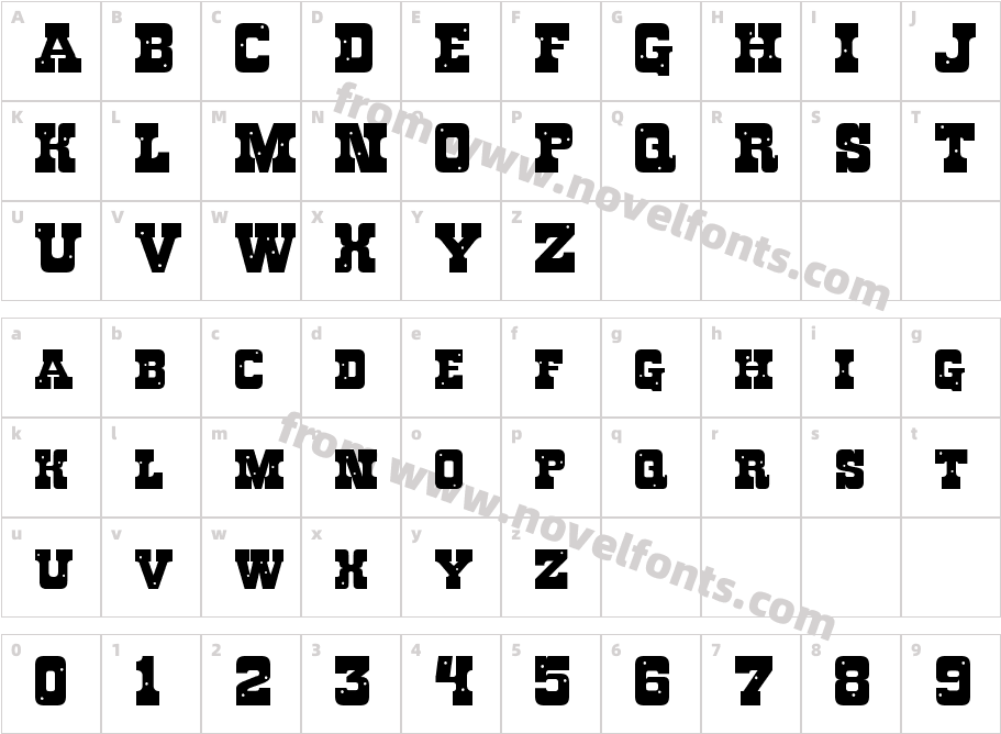 RoughknightCharacter Map