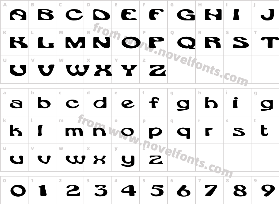 Rsdaytona ExCharacter Map