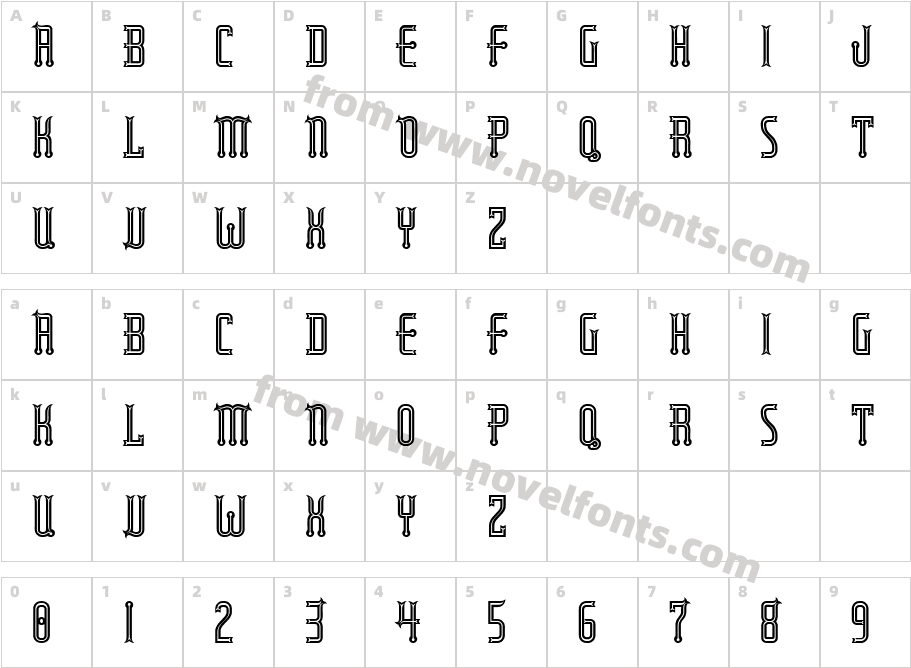 RubaiyatEngravedCharacter Map