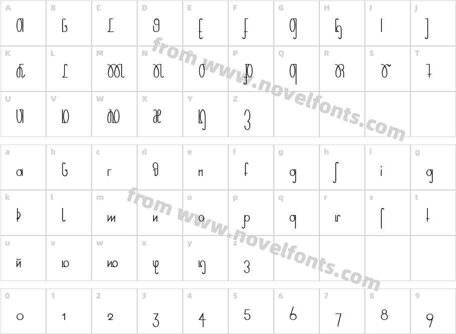 Rudelskopf deutsch AufrechtCharacter Map