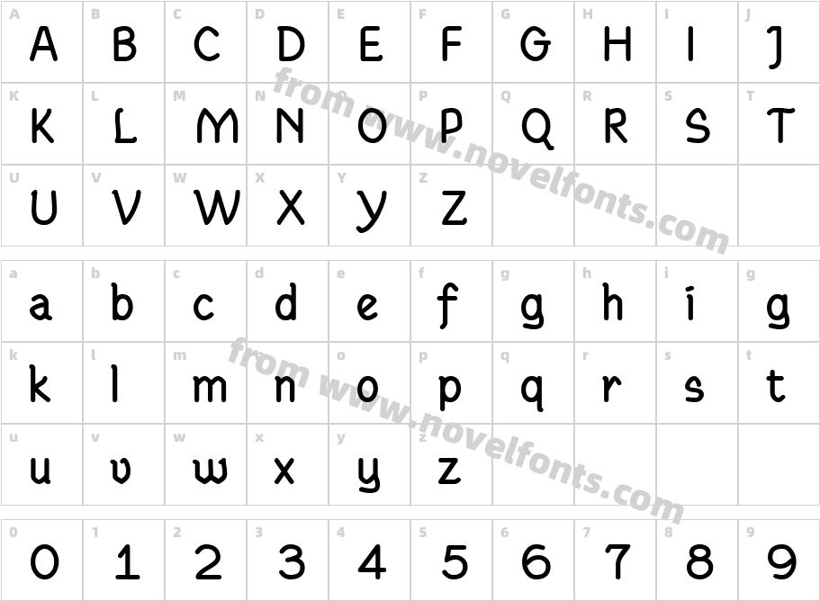 RundigPencilCharacter Map