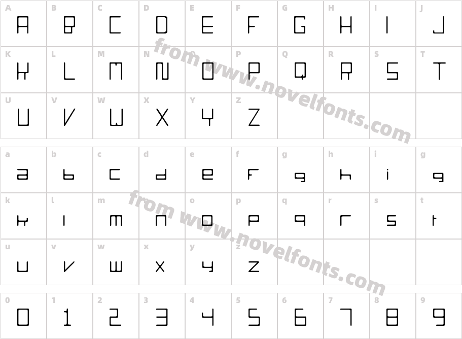 S'orienoCharacter Map