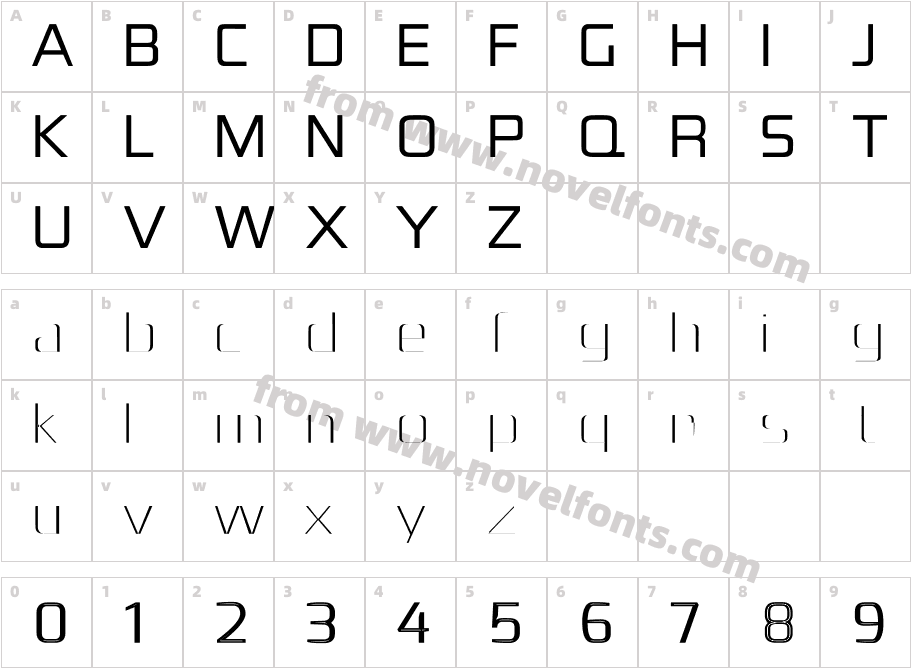 S-PHANITH FONTER ZOULCharacter Map