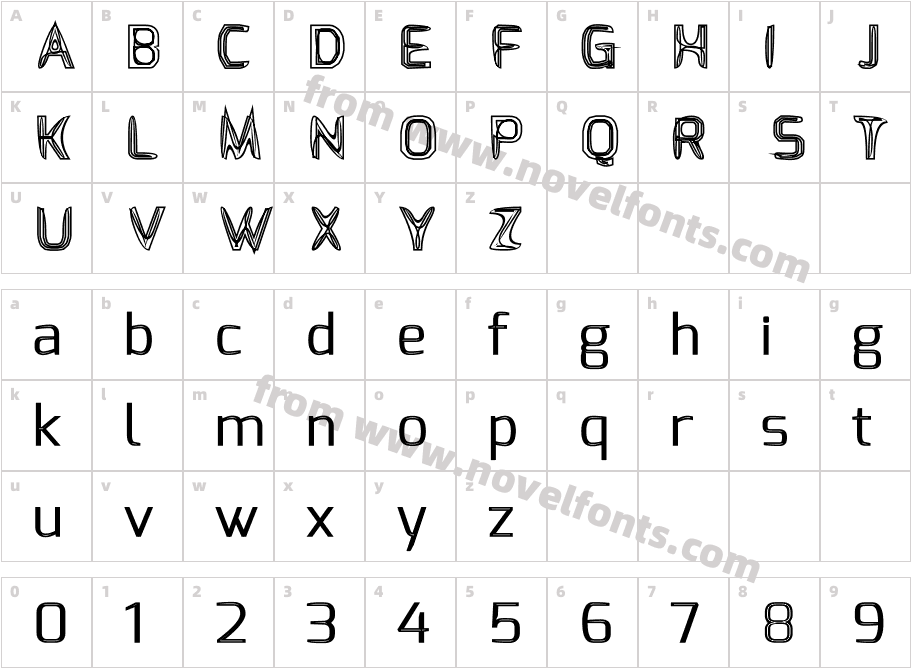 S-Phanith FONTER WEENCharacter Map