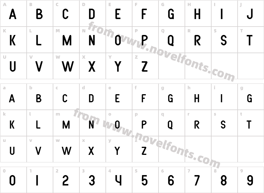 SF Atarian SystemCharacter Map