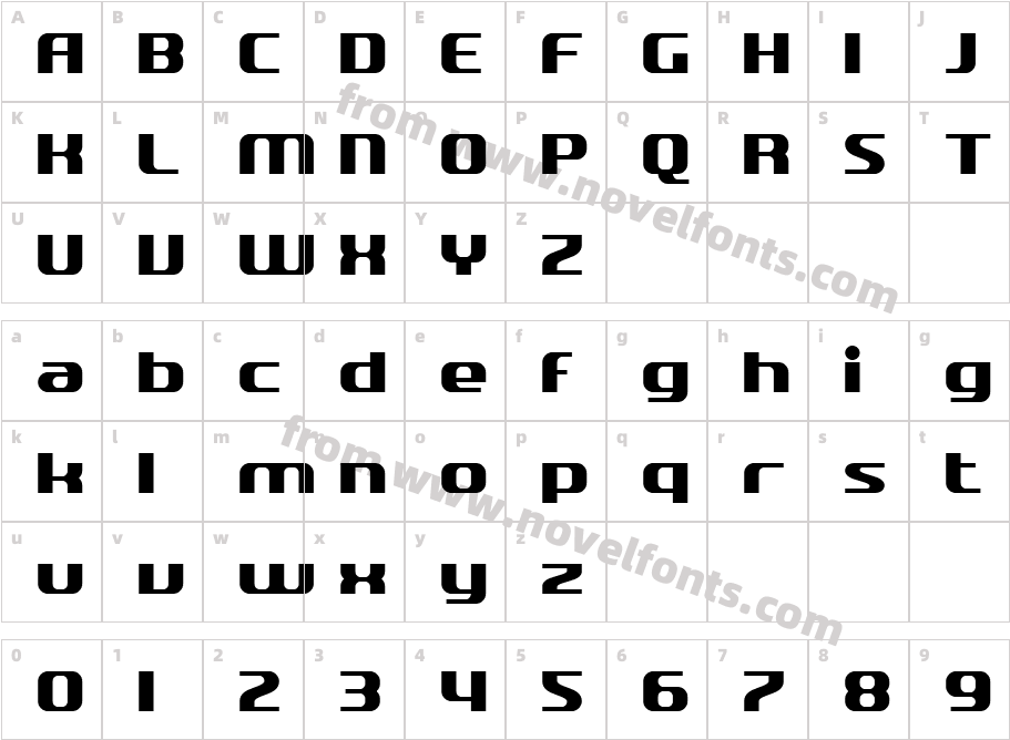 SF QuartziteCharacter Map