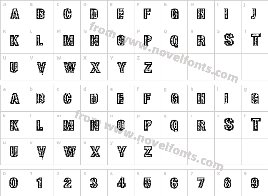 SPECIAL UNITCharacter Map