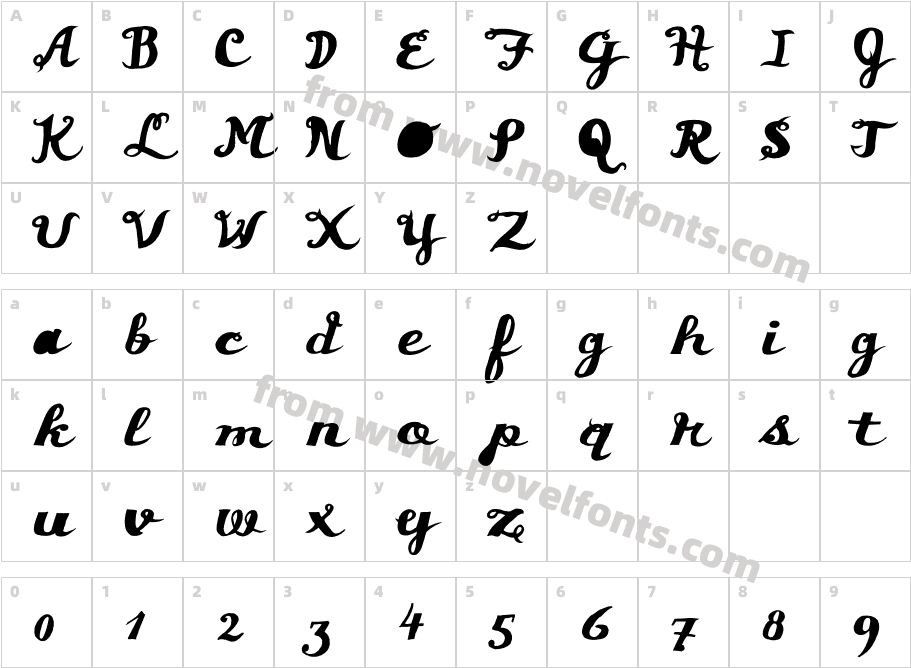 AsswipeDeluxxeCharacter Map