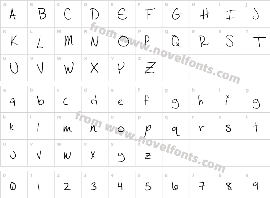 SalamanderCharacter Map