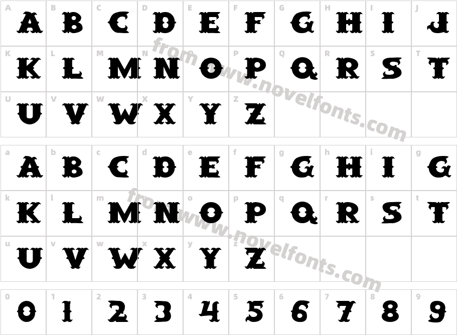 SaloonExtCharacter Map