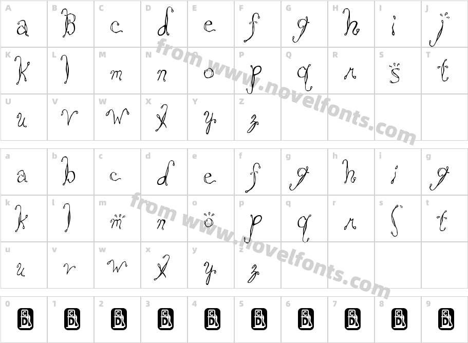 SaltwaterCharacter Map