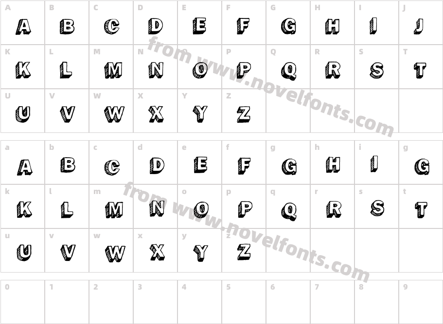 SantoDomingo-DeChileCharacter Map