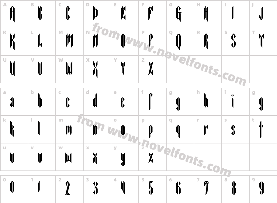 Sarcophagus2Character Map