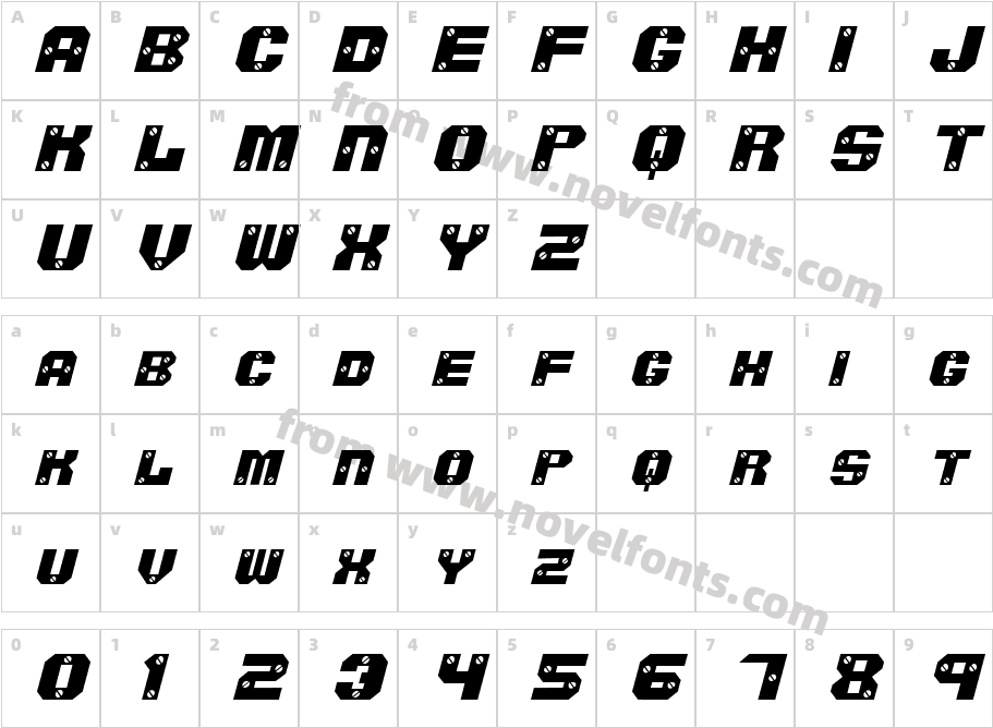 Screwed AOE ObliqueCharacter Map