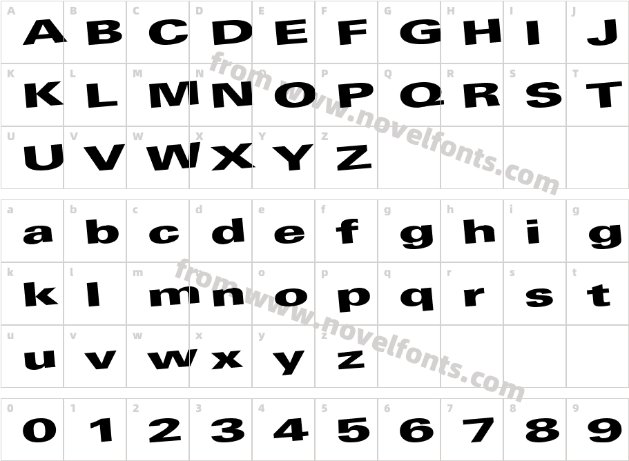 At ttnormCharacter Map