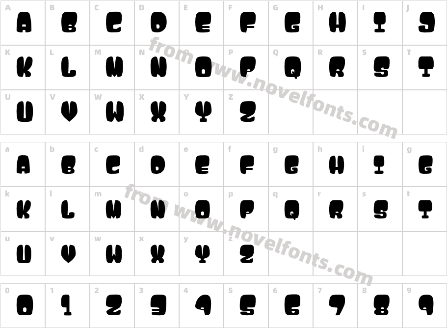 Atama__GCharacter Map